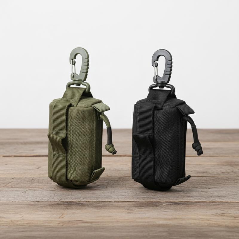 Edc Carry Pocket - Outdoor EDC-Tasche, Reißverschluss-Schlüsselkartenhalter, Kleine Werkzeugtasche, Tragbare