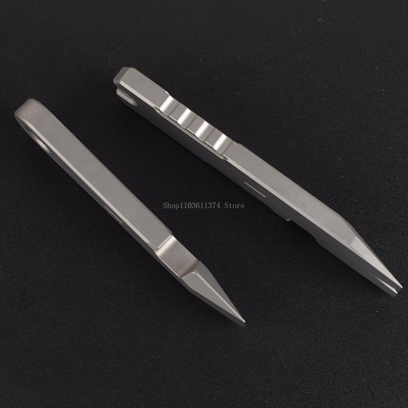 Titanium Pry Bar - Taschen-Stemmeisen aus Titanlegierungen, Taschen-Multifunktions-Brechstangen, Taschen-Multitool, Mini-Schraubendreher,