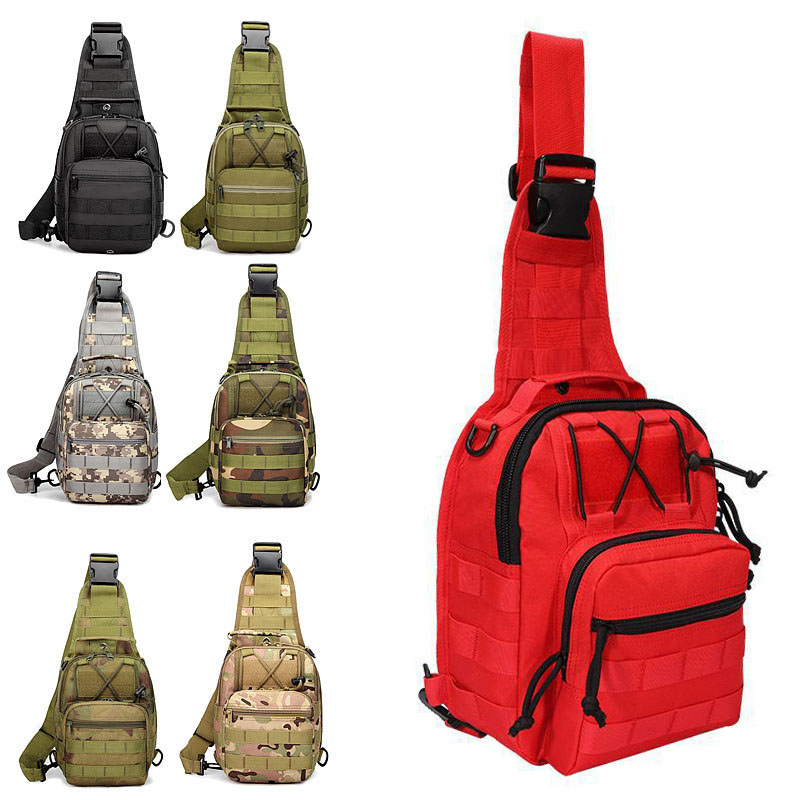 Edc Carry Pack - Vielseitige taktische Brusttasche für Herren, Outdoor,