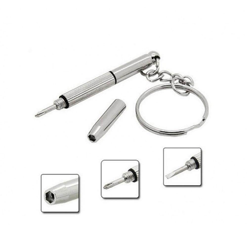 Micro Screwdriver Kit - Tragbarer 3-in-1-Schraubendreher für Brillen, Sonnenbrillen, Uhrenreparatur,