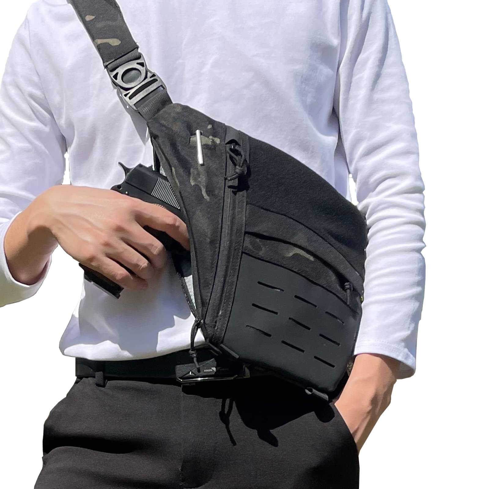 Edc Concealed Carry Backpack - Taktische Tasche Verdeckte Pistole Tasche EDC