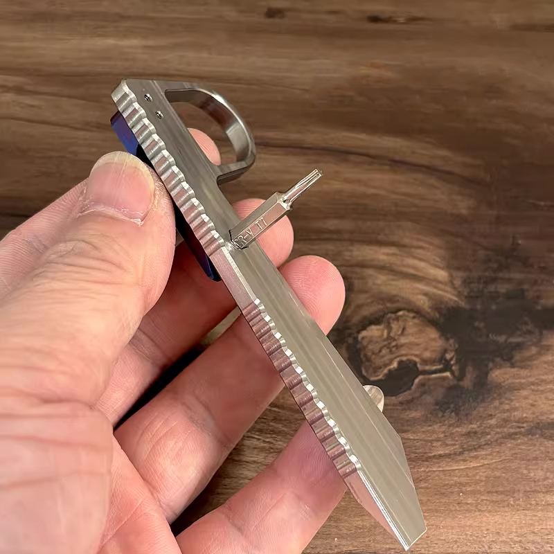 Outdoor Tragbare EDC Titan Leg – Titanium Pry Bar Bewertung und Preis