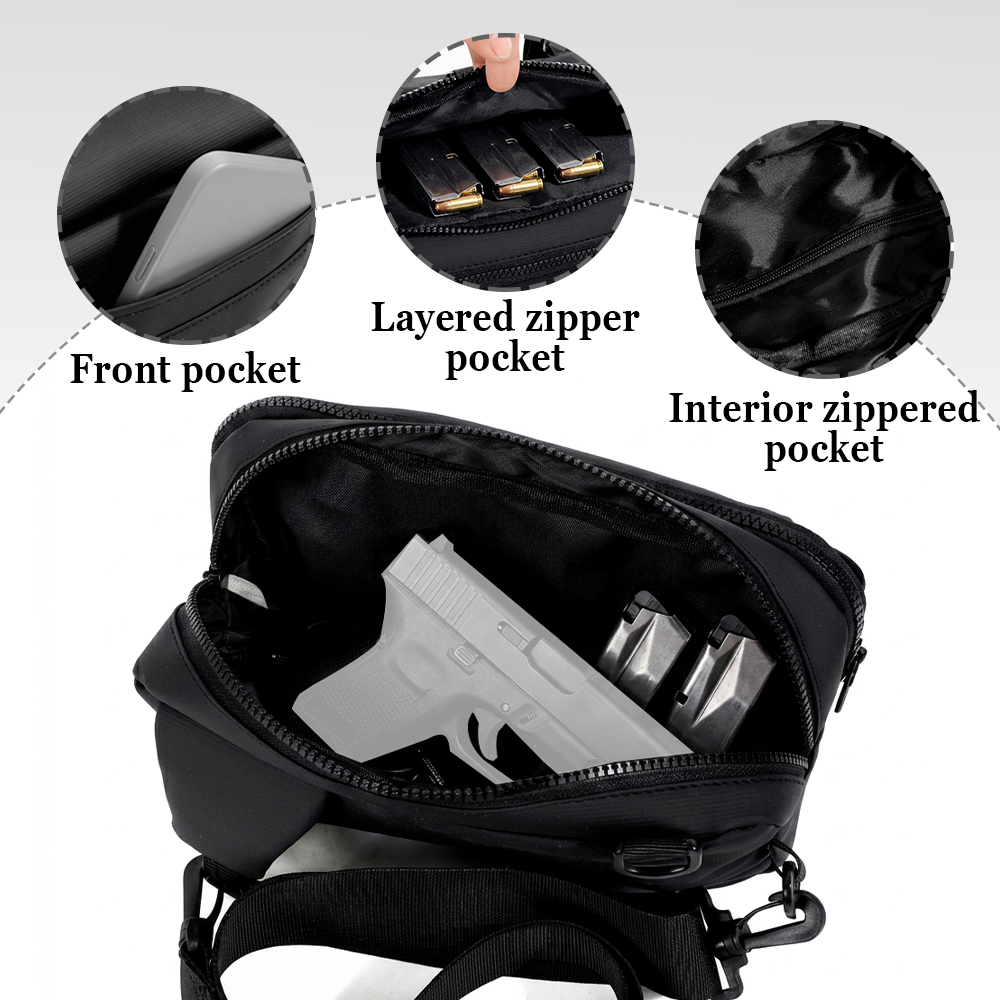 Taktische Pistolen-Tasche Verd – Edc Concealed Carry Backpack Bewertung und Preis