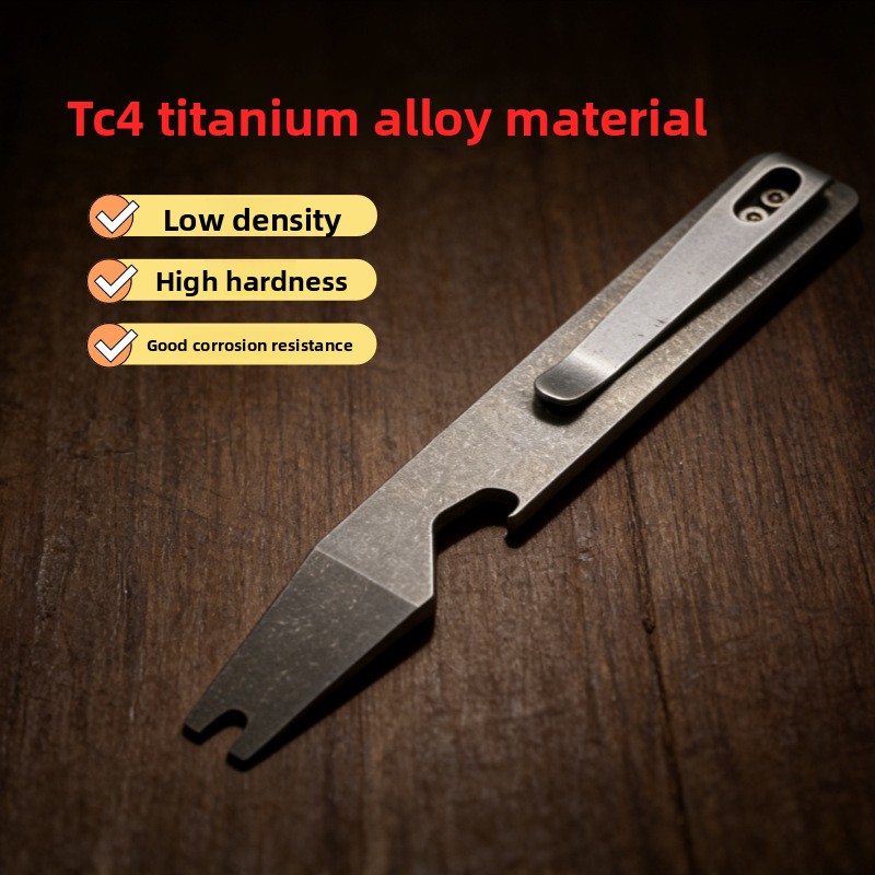 Titan-Brechstange EDC Multifun – Titanium Pry Bar Bewertung und Preis