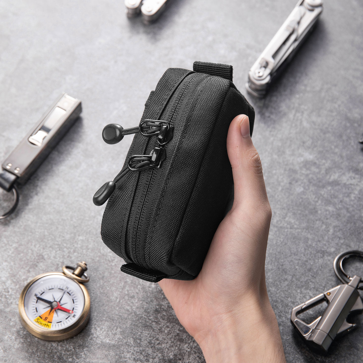 Taktische EDC-Organizer-Tasche – Edc Carry Pocket Pouch Bewertung und Preis