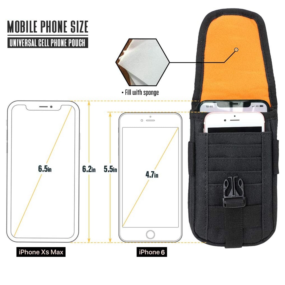 Taktische Handytasche Molle, S – Edc Carry Pocket Bewertung und Preis