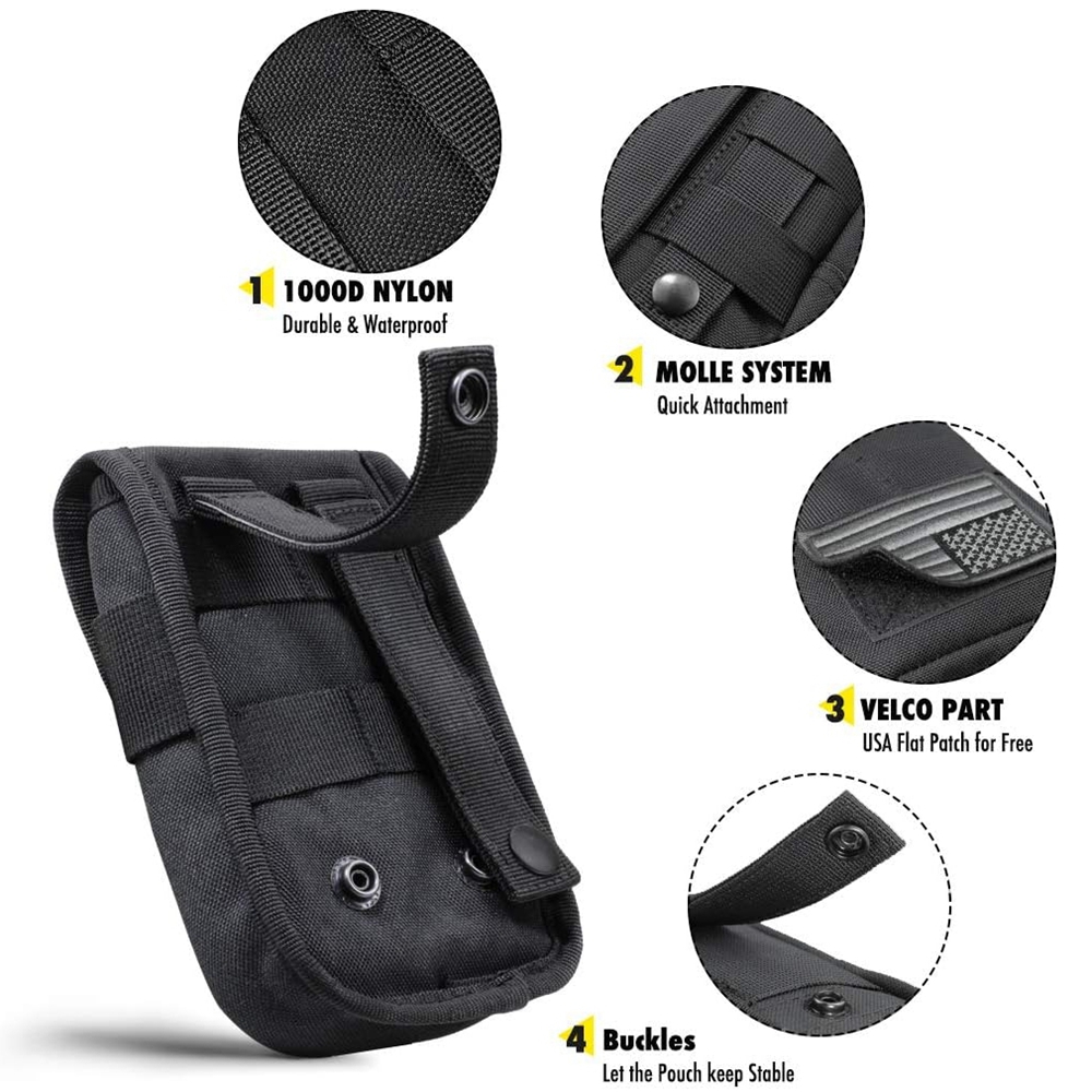 Taktische Handytasche Molle, S – Edc Carry Pocket Bewertung und Preis