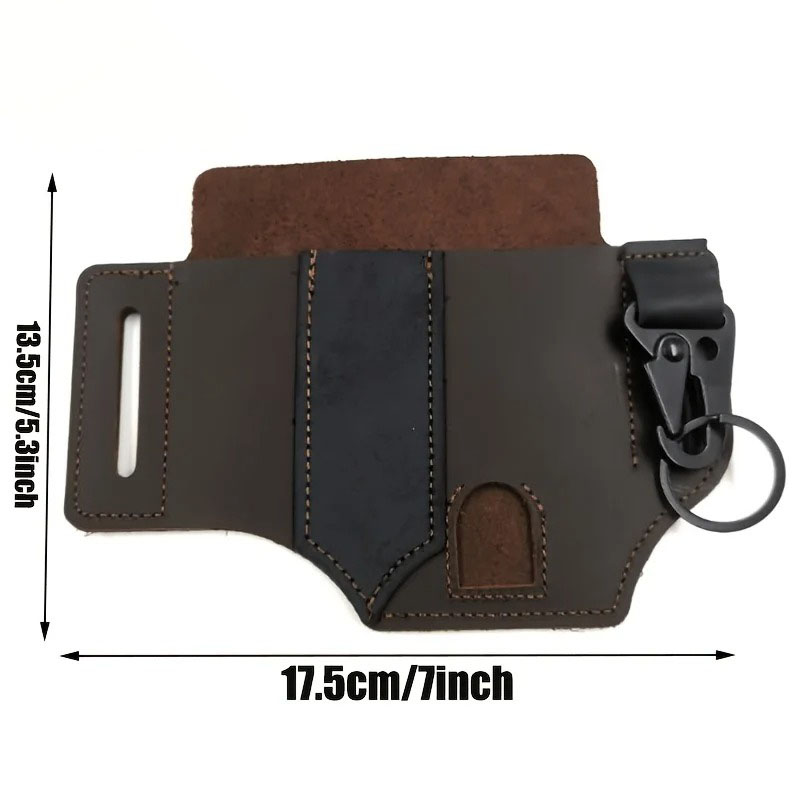 PU-Leder EDC-Gürtel-Multitool- – Edc Carry Pocket Pouch Bewertung und Preis