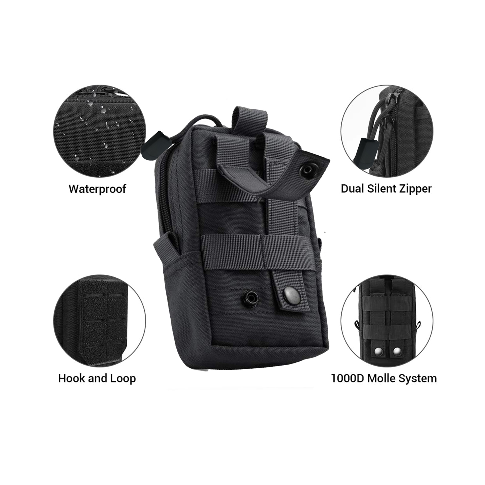 Taktische Molle Tasche Taille  – Edc Carry Bag Bewertung und Preis