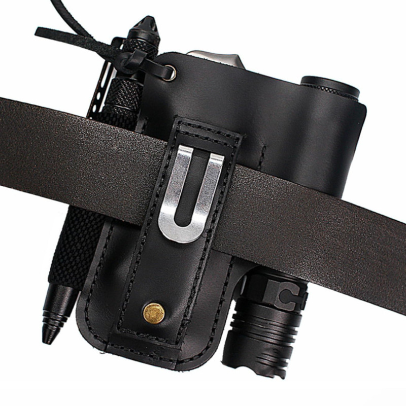 EDC Leder-Taschenlampen-Werkze – Edc Carry Bag Bewertung und Preis
