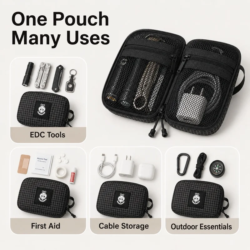 EDC Gitterstoff-Organizer-Tasc – Edc Carry Pocket Pouch Bewertung und Preis
