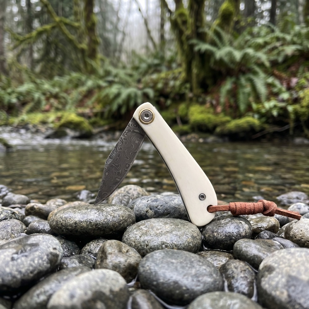 Outdoor-Klappmesser mit Büffel – Edc Carry Pocket Knife Bewertung und Preis