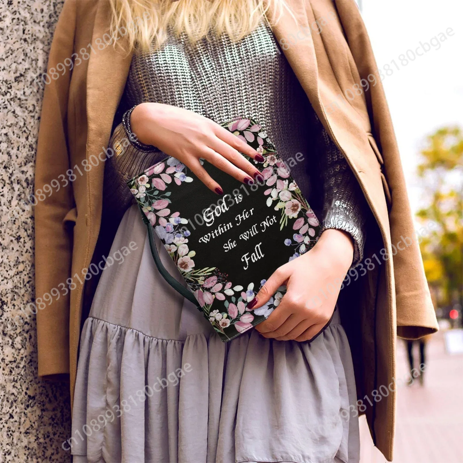 Blumen Vers Muster Leder Bibel – Edc Carry Bag Bewertung und Preis