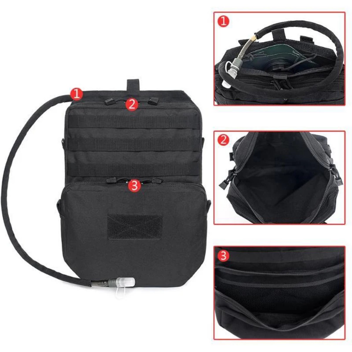 Outdoor Molle Tasche Camping T – Edc Carry Pack Bewertung und Preis