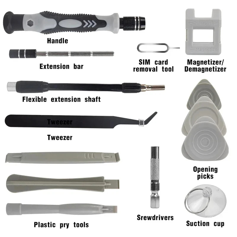 Tragbares 115-in-1 Magnetische – Micro Screwdriver Kit Bewertung und Preis