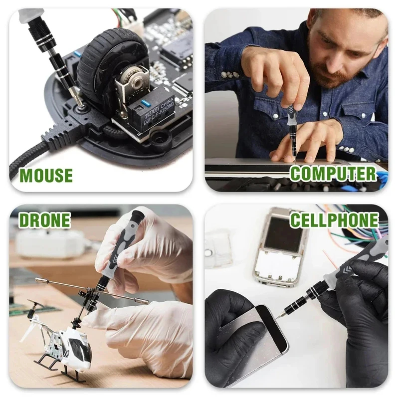 Tragbares 115-in-1 Magnetische – Micro Screwdriver Kit Bewertung und Preis