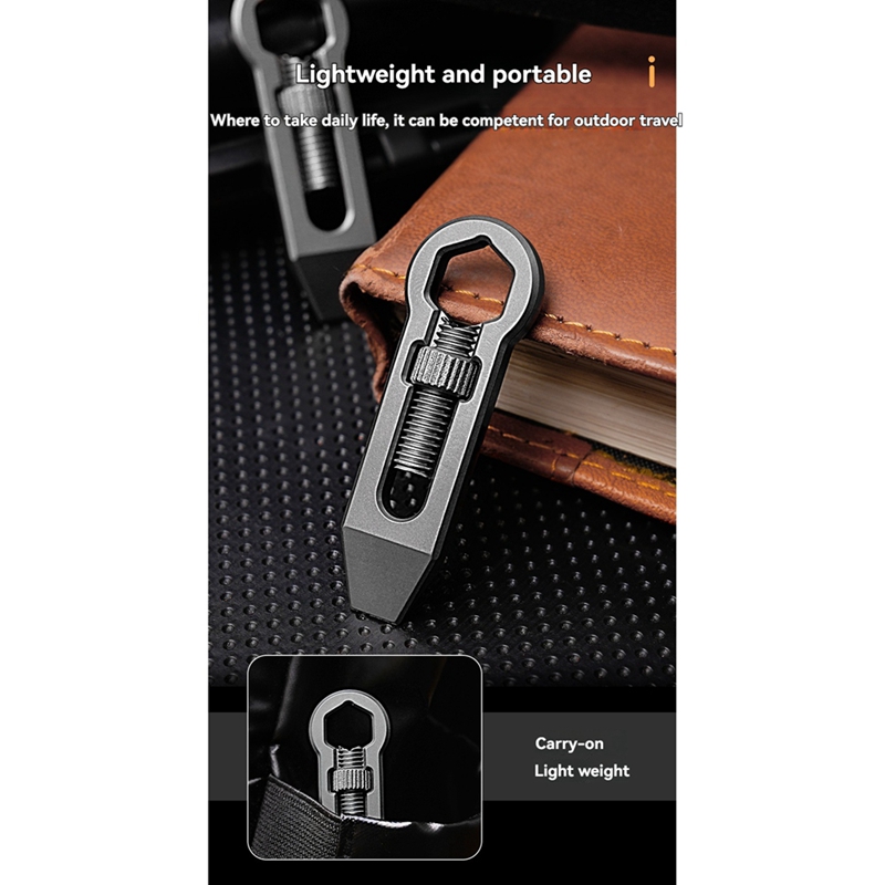Titan-Legierung Sechskantschlü – Titanium Pry Bar Bewertung und Preis