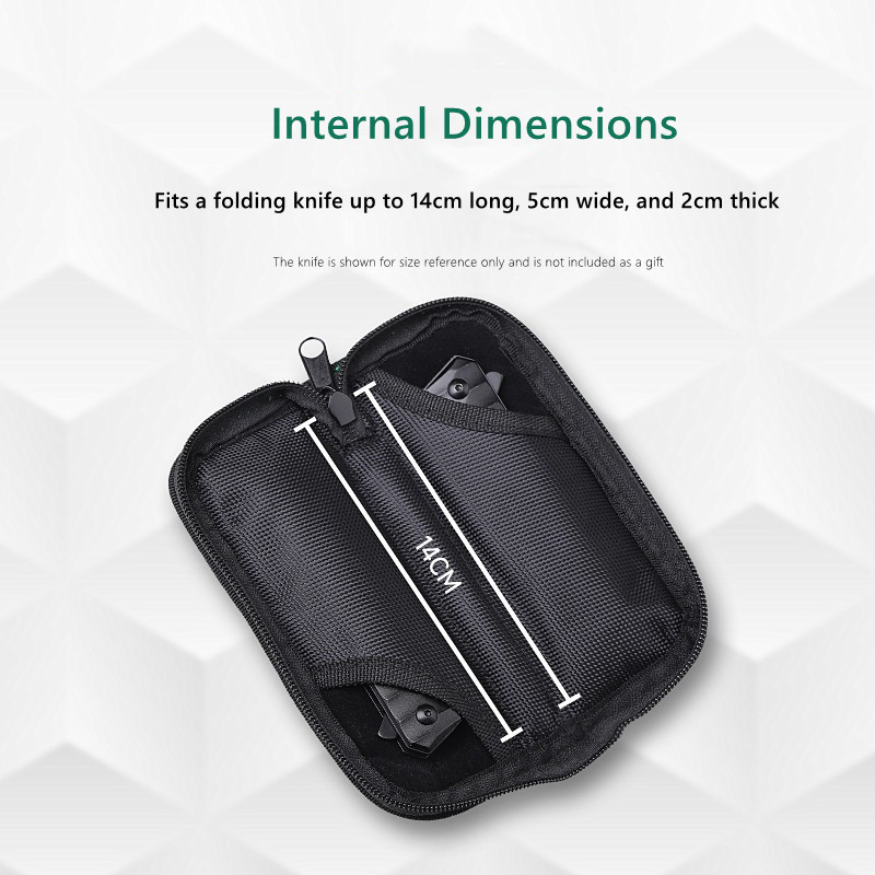 EDC-Messertasche, Nylon-Klappm – Edc Carry Pocket Pouch Bewertung und Preis
