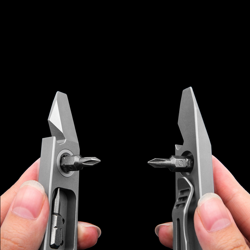 Tragbarer EDC-Multifunktions-H – Titanium Pry Bar Bewertung und Preis
