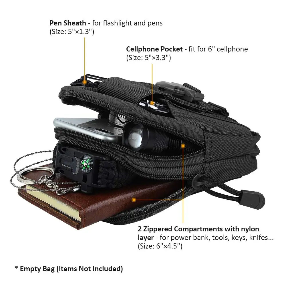 Outdoor-Ausrüstung Werkzeug-Ga – Edc Carry Pack Bewertung und Preis