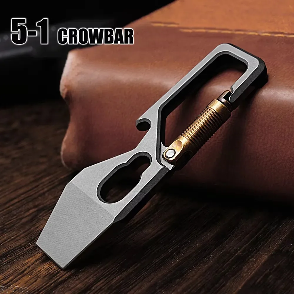 6 cm 5-1 Multifunktions-Schlüs – Titanium Pry Bar Bewertung und Preis
