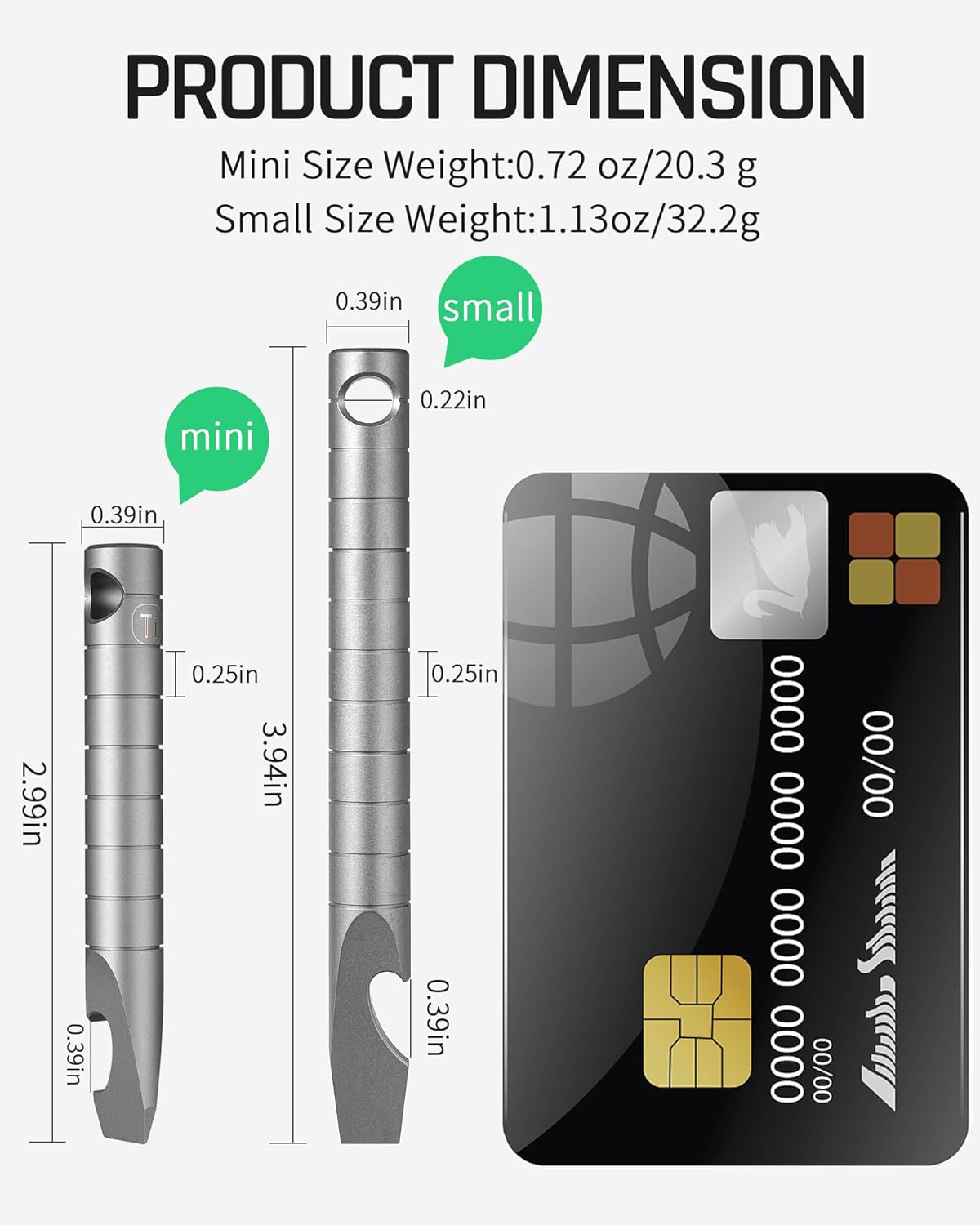 TISUR Titan EDC Hebelstange, S – Titanium Pry Bar Bewertung und Preis